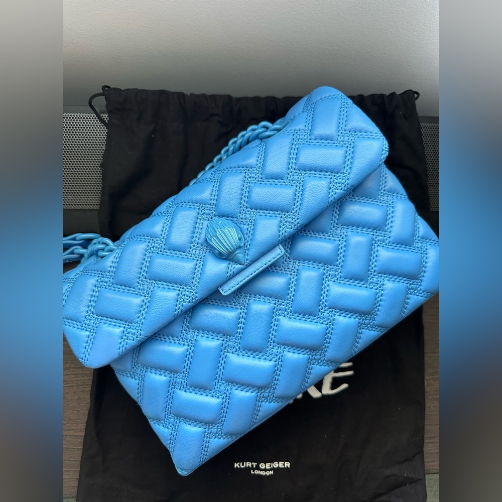 SOLD-Kurt Geiger London quilted bag